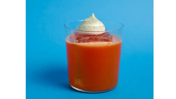 One of the eye-catching cocktails served at Sips in Barcelona