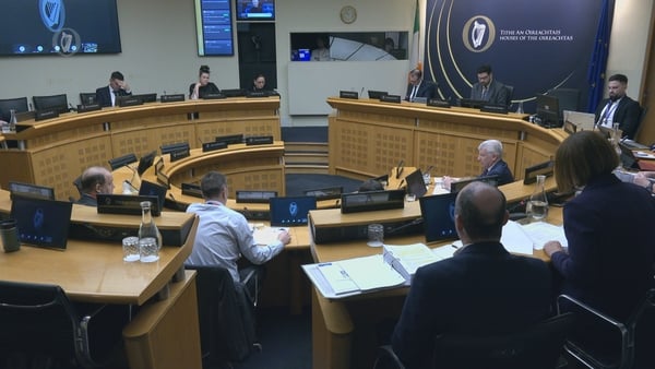 Beaumont Hospital appearing before a PAC meeting