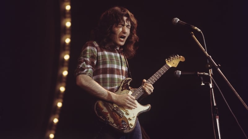 The day Rory Gallagher got his guitar is celebrated in Cork music folklore. Photo: Getty Images