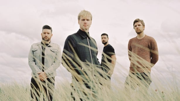 Kodaline pose for a promotional shot
