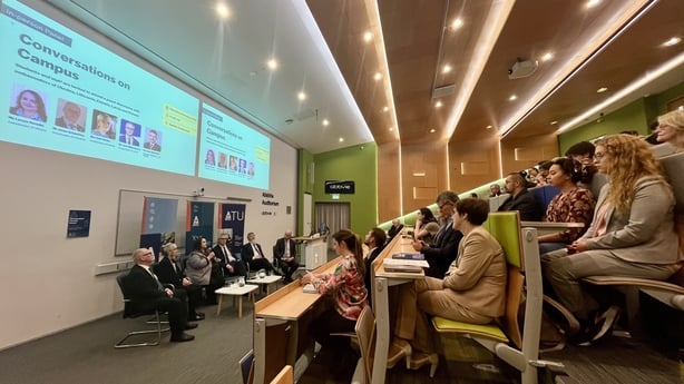 Eastern European ambassadors spoke to students and staff at Atlantic Technological University Sligo about the war in Ukraine