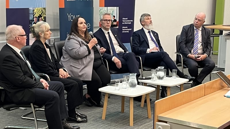 The ambassadors spoke to students and staff at ATU Sligo