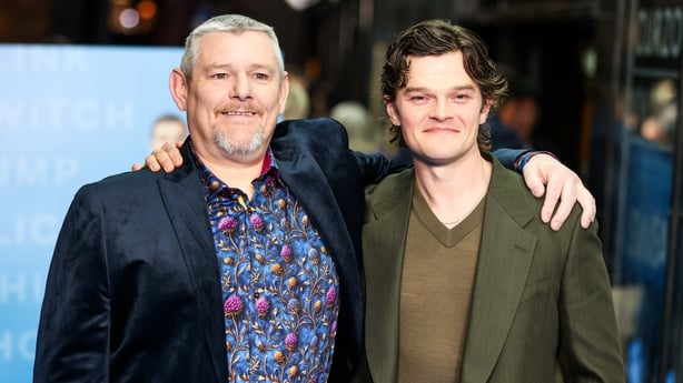 John Davidson and Robert Aramayo attend the I Swear London gala screening at Curzon Mayfair on 29 September, 2025