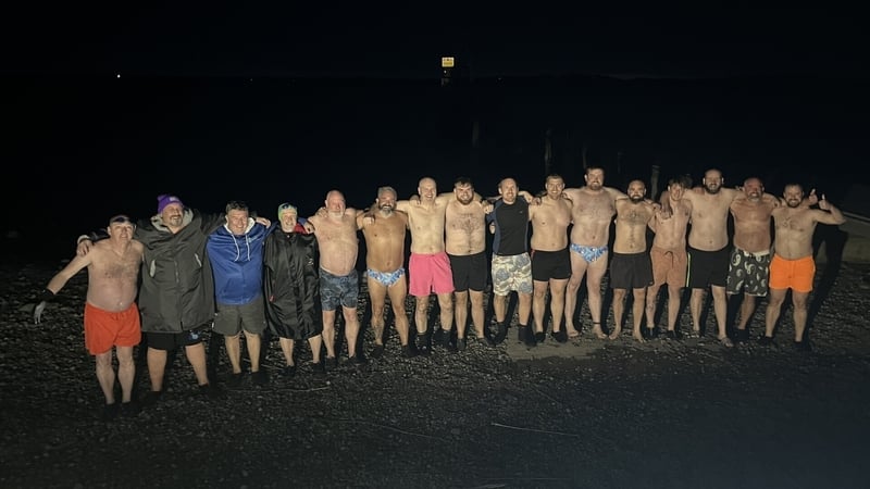 Blueballs Ireland meets every week at the diving boards at Lough Owel, outside Mullingar in Co Westmeath