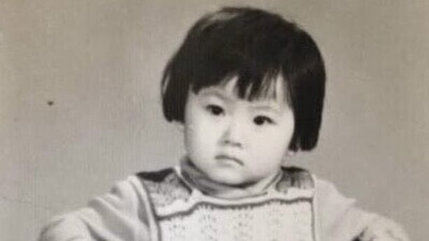 Qian as a child