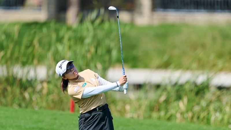 Japan's Minami Katsu enjoyed a superb round in Shanghai