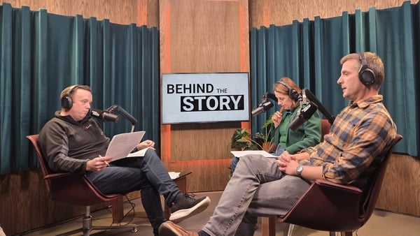 UCD Prof Ed Burke talks with Katie and Fran on Behind the Story