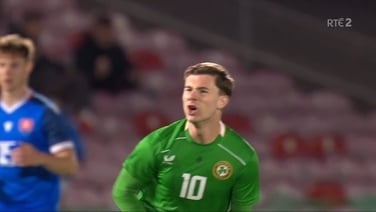Jamie Mullins lashes in Irish U21 equaliser against Slovakia