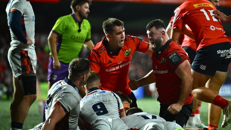 Michael Milne scored two tries for Munster