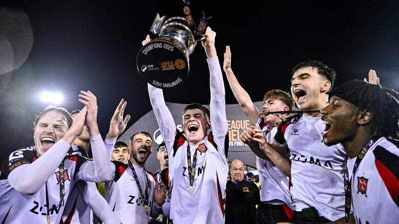 Dundalk claimed the First Division title with a week to spare