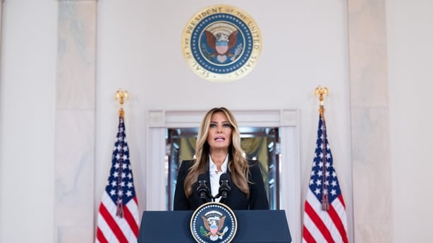 US First Lady Melania Trump speaks about communication with Russian President Vladimir Putin regarding the fate of Ukrainian children