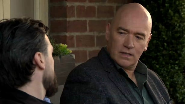 Paul listens as Steo turns tetchy