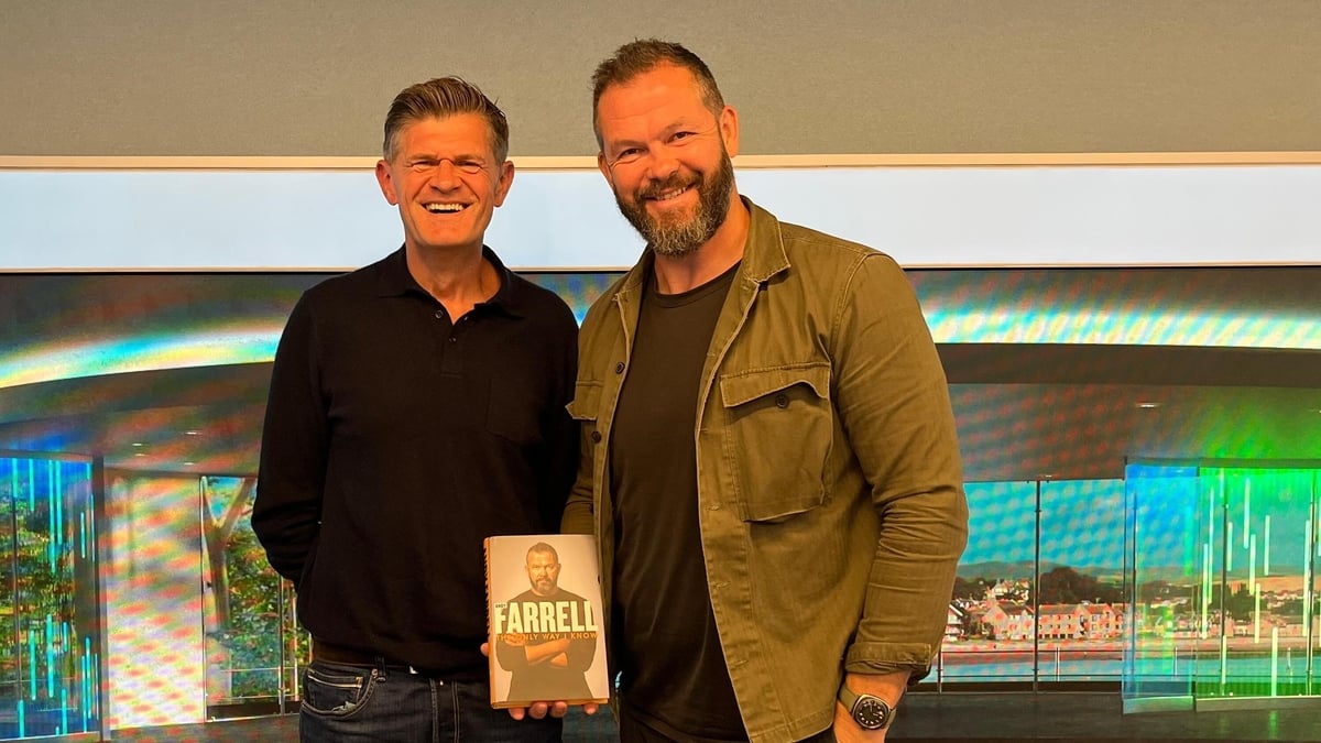 “I remember jumping up and down like a spoilt child” Andy Farrell 