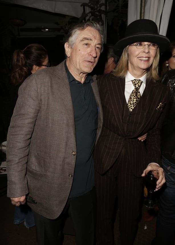 Robert De Niro and Diane Keaton attend an event for the film The Silver Linings Playbook at Chateau Marmont in Los Angeles on 7 December, 2012 