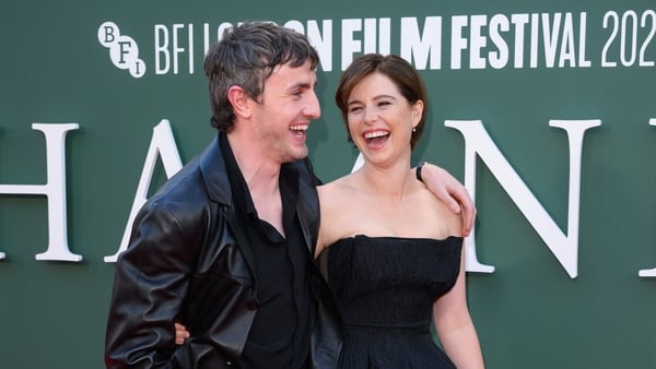 Paul Mescal and Jessie Buckley attend the "Hamnet" screening
