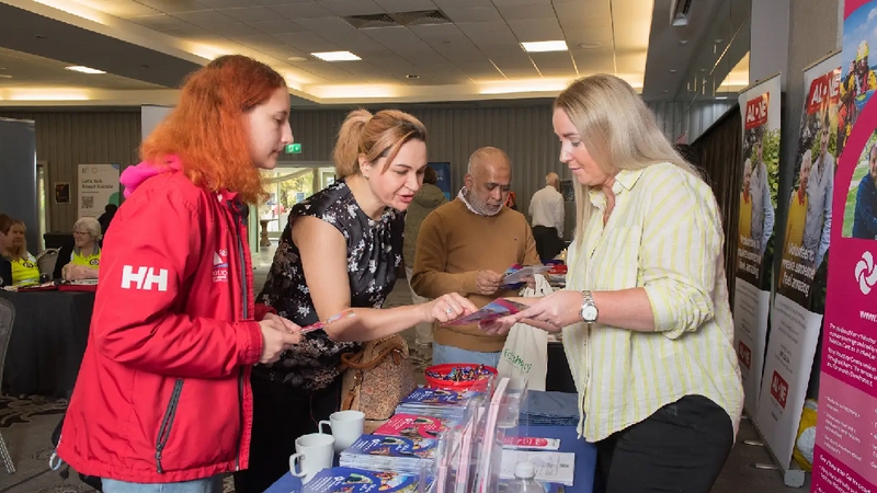 Today's event in Killarney featured some 80 information stands