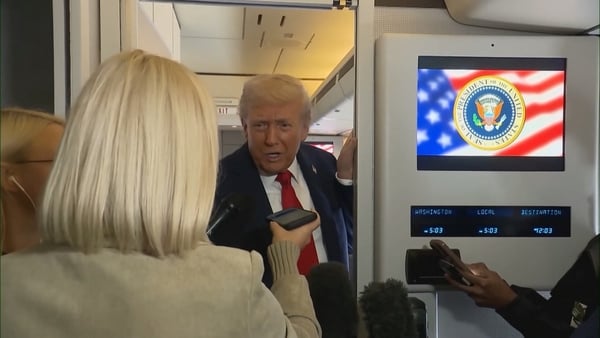 Trump says 'the war is over' in Gaza as he travels to Israel