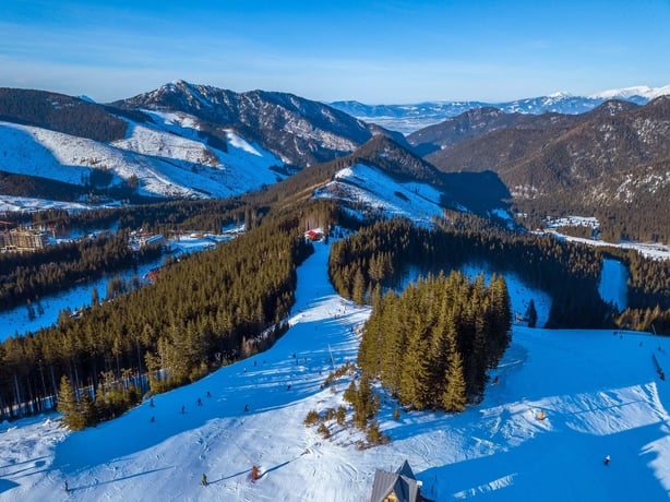 Snowy mountains