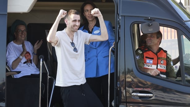 Released Israeli hostage Avinatan Or