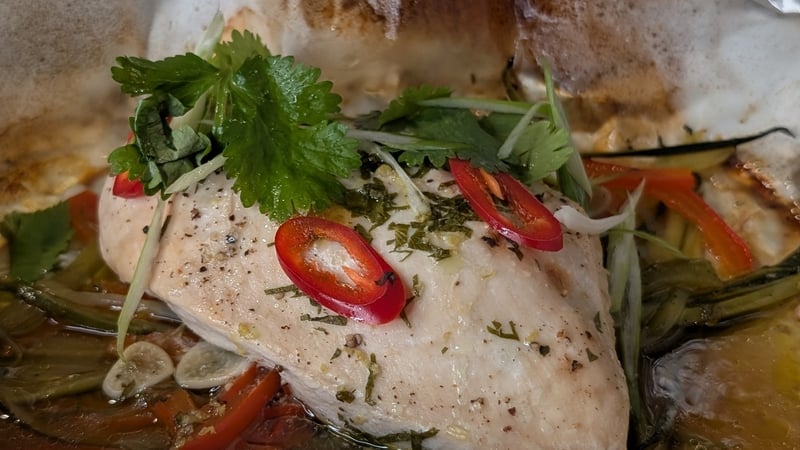 Wade's chili & honey foil-baked chicken: Today