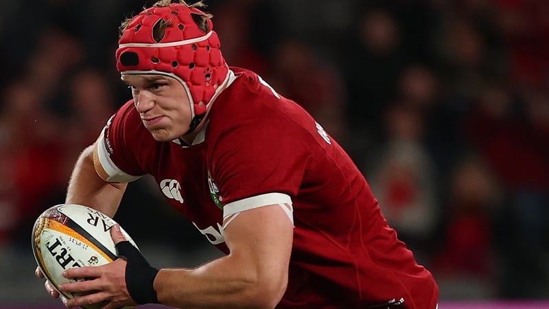 Josh van der Flier played five times on the tour of Australia