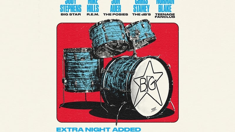 The band will celebrate fifty years of the hugely influential American band Big Star at the Button Factory with a new date on the 29 of April 2026 and their already sold-out show on 30 April