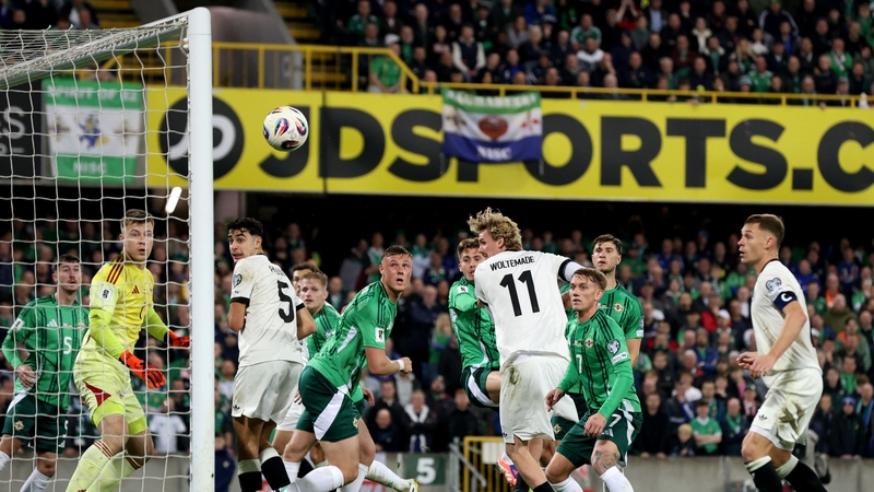 Germany's Nick Woltemade decided the game at Windsor Park in unorthodox fashion