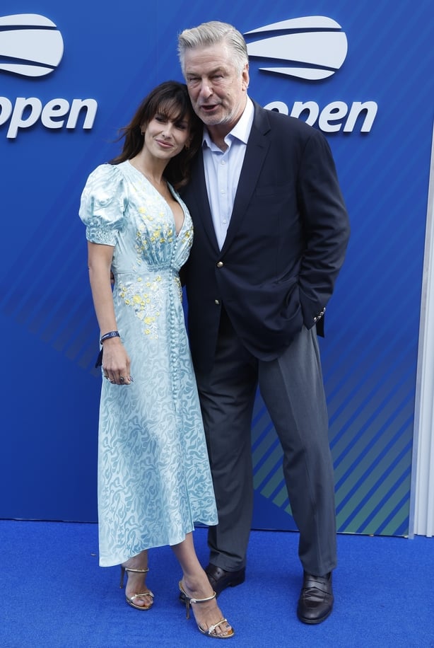 Hollywood actor and his wife on red carpet