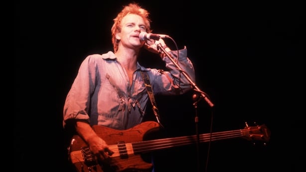 Sting with The Police at the Riviera Theater in Chicago, Illinois on 9 November, 1979