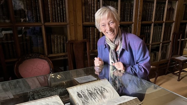 Éanna Ní Lamhna at the Edward Worth Library
