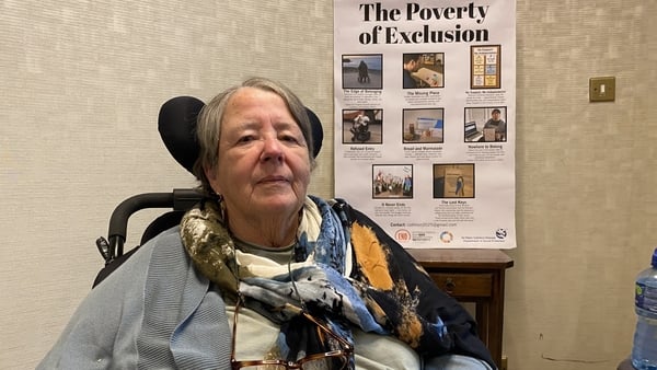 Dr Margaret Kennedy at the launch of Cothrom