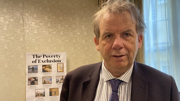 Michael O'Dowd at the launch of Cothrom