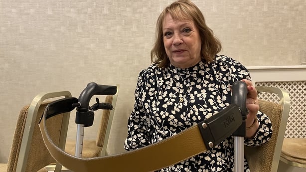Gladys O'Neill at the launch of Cothrom