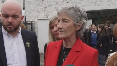 Conor Hunt reports from the presidential campaign with Catherine Connolly