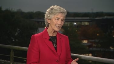 Independent Presidential candidate Catherine Connolly joins Sharon Tobin on RTÉ's 6.1 News