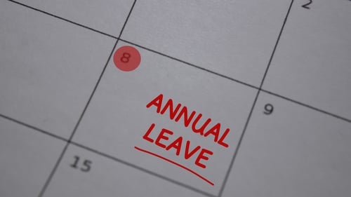 Last year 42% of workers failed to use all their annual leave