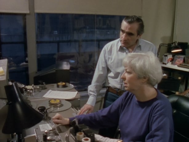 Martin Scorsese with his friend and longtime editor Thelma Schoonmaker