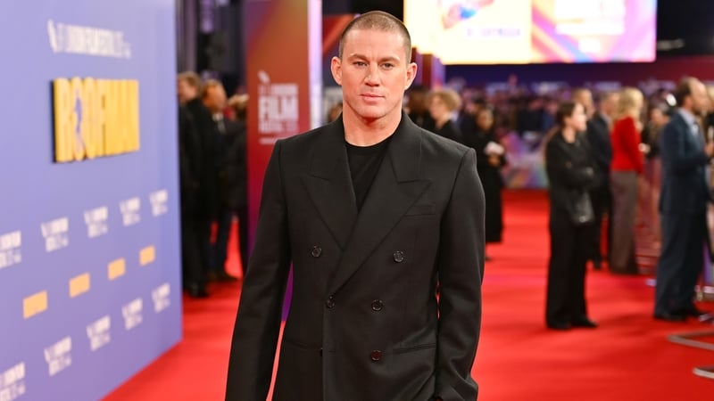 Channing Tatum pictured at the Roofman London Film Festival Gala on 14 October