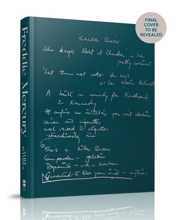 Undated handout photo issued by HarperCollins of the cover jacket of a new book by Mary Austin, former fiancee of Queen frontman Freddie Mercury. The book, featuring lyrics to unreleased songs, is set to be published in the month marking what would have been the late singer's 80th birthday. A Life I