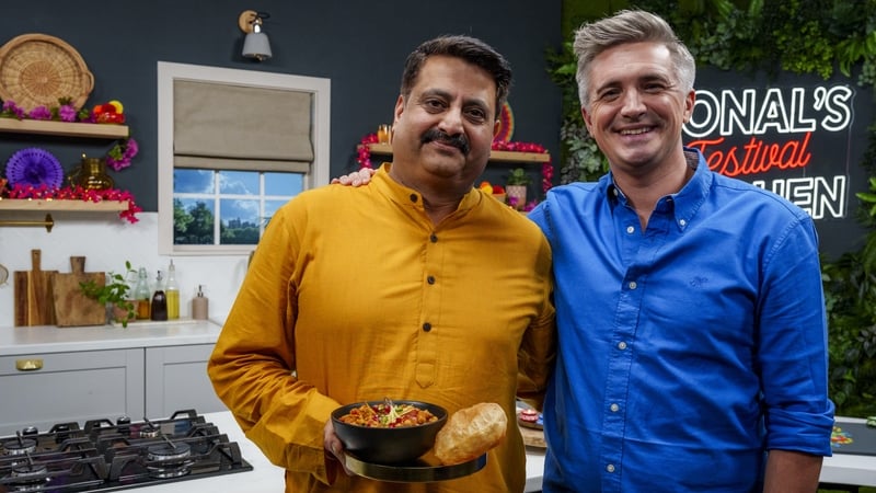 Sunil Ghai and Donal Skehan