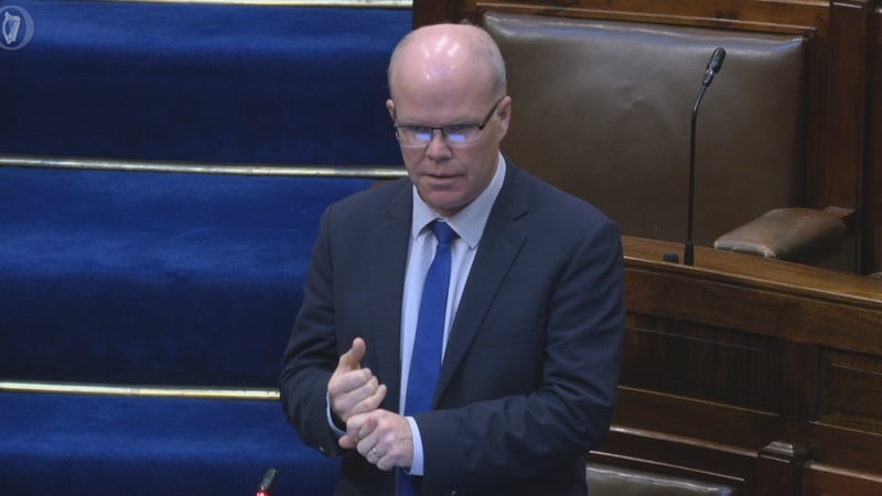 Ceannaire Aontú Peadar Tóibín ag labhairt i nDáil Éireann inniu