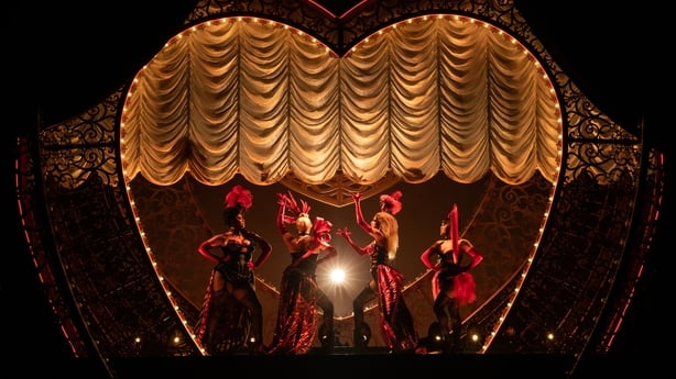 stage shot of Moulin Rouge! The Musical