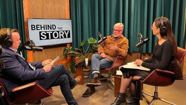 Pat Montague talks with Fran and Jackie on Behind the Story