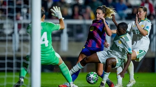 Alexia Putellas (C) took two penalties and converted one