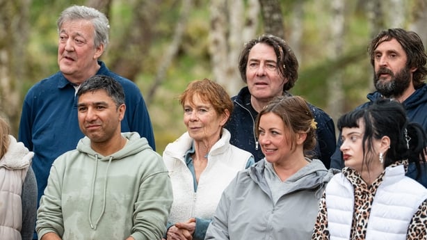 The cast of The Celebrity Traitors