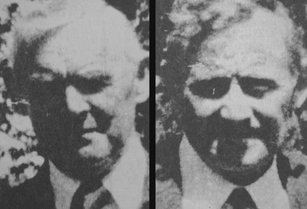 A composite shot of james and john willis