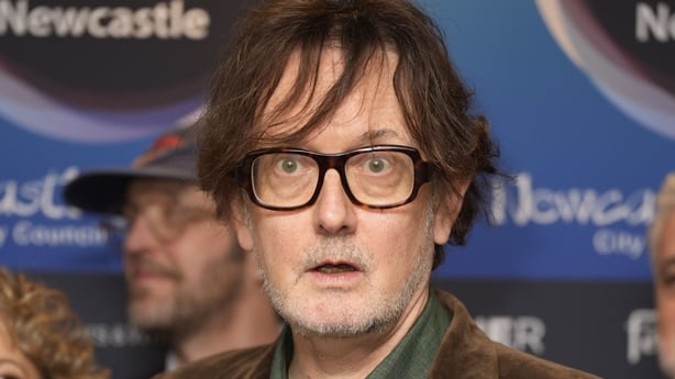 Jarvis Cocker arriving for the 2025 Mercury Music Prize awards show