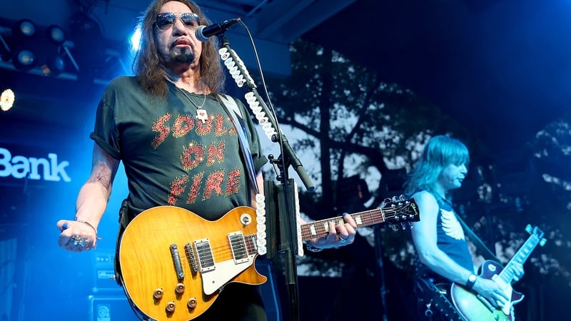 Ace Frehley performing in 2023