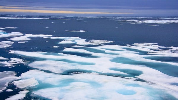 Sea ice, Northwest Passage, Nunavut, Arctic Canada