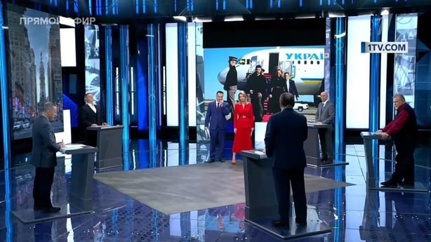 screengrab from Russia programme Time will tell 